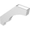 Ekena Millwork 4-in. W x 28-in. D x 28-in. H Balboa Architectural Grade PVC Knee Brace BRCP04X28X28BOA - alternate 2